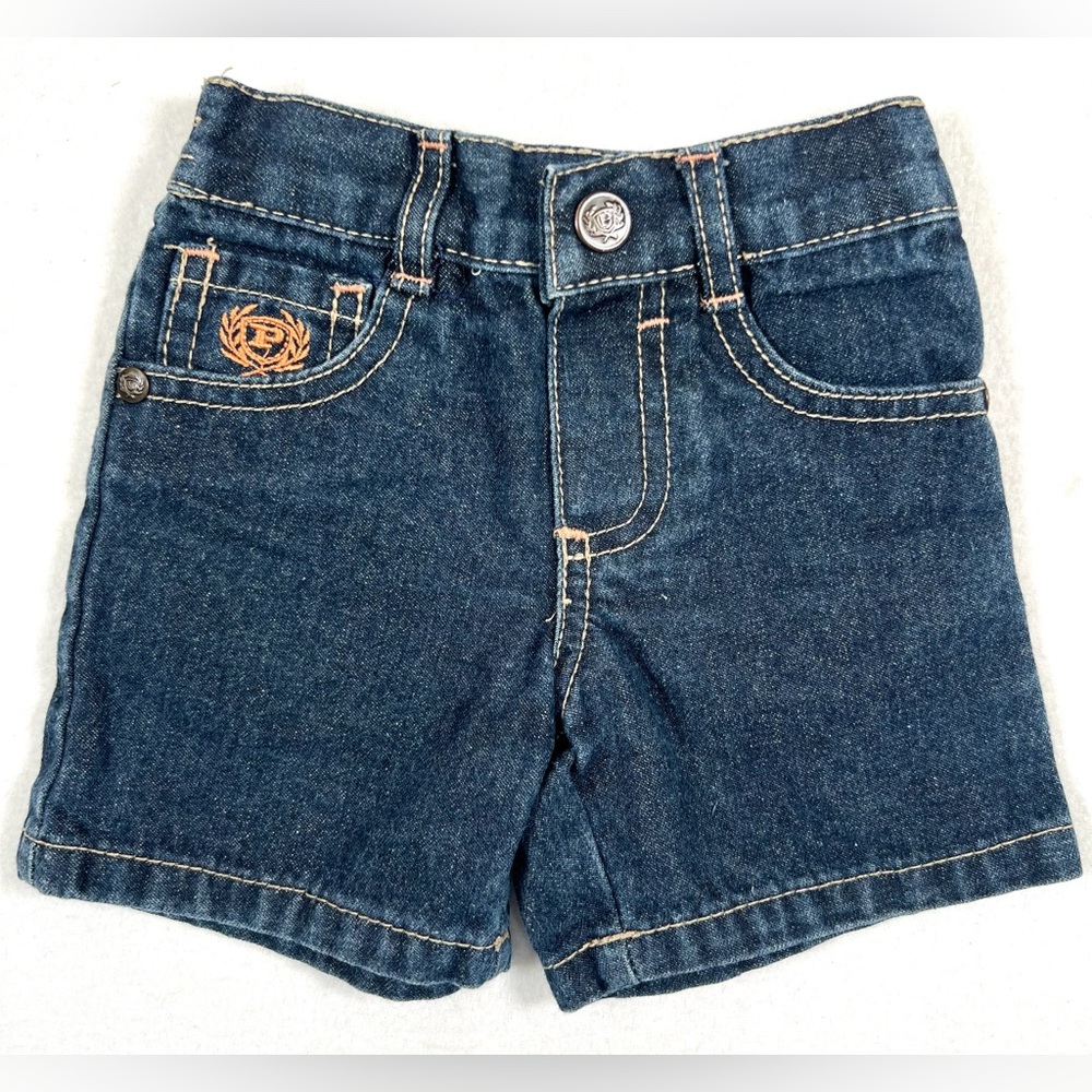 PHAT FARM Baby Girls’ Vintage Y2K 100% Cotton‎ High-Rise Jean Shorts Size 3-6M